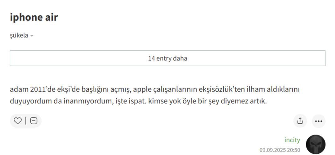 Kehanetin böylesi: iPhone Air ın adını 14 yıl önceden bildi! 